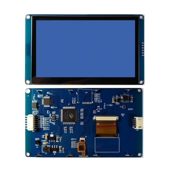 4.3 inch I2C interface visual LCD display with touch screen optional supporting GPU,480x270 TFT