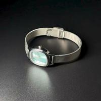 Jam Tangan Fashion Elips untuk Wanita Jam Tangan Wanita Dial Kecil Jam Tangan Quartz yang Indah dan Sederhana