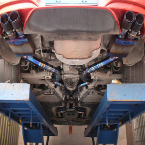 Silenciador Valvetronic Personalizado de Fábrica OEM, Sistema de Escape Catback para <span class=keywords><strong>BMW</strong></span> M6 E63 <span class=keywords><strong>V10</strong></span> 5.0L 2006--Tubo de Escape de Titanio - Product Image 1