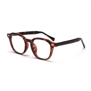Cổ điển Retro Kính quang học khung cho unisex kính theo toa nhỏ Vòng Kính TR 90 Kính mắt Matte Trắng lentes - Product Image 4