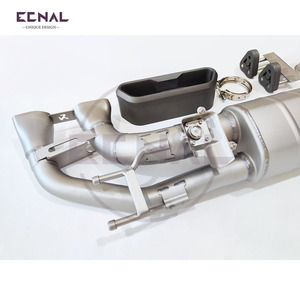 Ecnal pour 2020 + Benz W464 G500 G63 <span class=keywords><strong>Akrapovic</strong></span> Système d'<span class=keywords><strong>échappement</strong></span> de soupape en alliage de titane pour voitures - Product Image 5