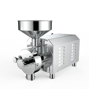 China Commerciële Mini Kleine Schaal Graan Pinda Rijst Cassave Spice Corn Grinder Tarwe Maïsmeel Molen Freesmachine Met Prijs