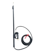 Kit de lance télescopique en carbone de 5,4 m avec pistolet à eau et tuyau pour nettoyeurs haute pression – Fourniture directe usine