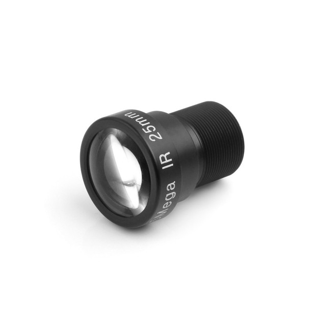 M12 Long Focal Length Lens, 5MP, 25mm Focal Length, Large Aperture, Compatible with Raspberry Pi High Quality Camera M12