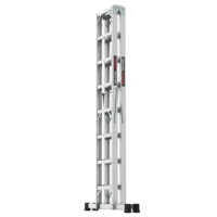 Échelle télescopique en aluminium de haute qualité escaliers échelle en aluminium pliante compacte
