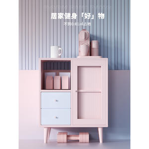 Haltères réglables 3 kg (paire) à changement rapide, équipement de fitness à domicile unisexe en ABS RQDB01 - Product Image 6