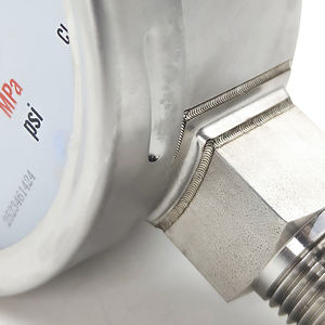 เกจวัดความดันแบบ <span class=keywords><strong>Bourdon</strong></span> บรรจุของเหลว ความแม่นยำสูง 400psi ระดับความแม่นยำ CL1.0 - Product Image 3