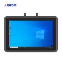 Komputer Panel Industri Tanpa Kipas 10,1 Inci dengan Layar Sentuh W10RW-T, Tampilan HMI Tertanam untuk Otomasi