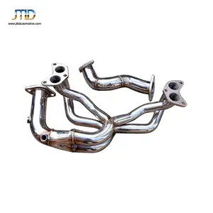 304 stainless steel dipoles sama panjang knalpot header manifold untuk Toyota 86 GT86 SUBRAU BRZ