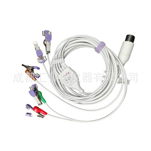 Huizhida ECG <b>Clip</b> VA02 Blue Metal Animal Monitoring Accessory - Product Image 4
