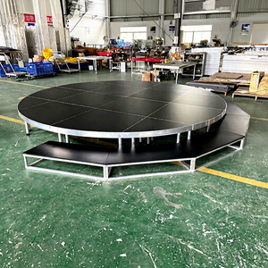 Aluminum Alloy Material Wedding Outdoor <b>Platform</b> Luxury Round <b>Stage</b> Podium Concert Event <b>Stage</b> - Product Image 1