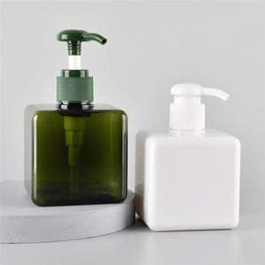 250ML 450ML 650ML quadrato PETG <span class=keywords><strong>plastica</strong></span> di riempimento piatto <span class=keywords><strong>liquido</strong></span> di lavaggio sapone per le mani Gel Dispenser bottiglia fornitore all'ingrosso - Product Image 3