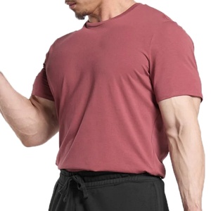 T-shirts d'été pour hommes en tissu tissé 100% coton, coupe ample, imprimés tendance, séchage rapide, respirants - Product Image 4