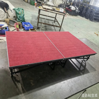 Escenario Plegable de Acero para Hotel, Plataforma Portátil Móvil, Escenarios Móviles para Eventos y Bodas en Venta, Estructura de Exhibición