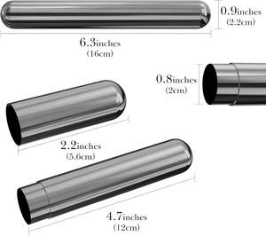 Portasigari di Lusso in Acciaio Inossidabile con Logo Personalizzato per Viaggi e Regali - Product Image 4