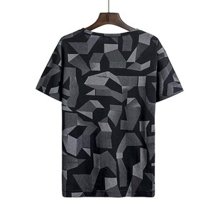 Haute demande sublimation impression à manches courtes tenue d'été ensemble coton respirant Sublimation imprimé High Street mens ensemble - Product Image 4
