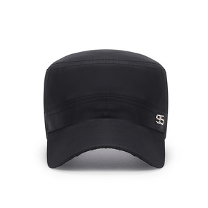 AIGEFMM Men's <b>Summer</b> Mesh Duckbill <b>Flat</b> Top Hat Quick Dry Breathable Fishing Sun Protection <b>Cap</b> - Product Image 1