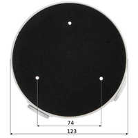 Boîtier de jonction pour caméras de sécurité IP en aluminium blanc DH PFA137