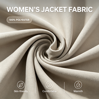 Veste Courte Femme en Mélange Polyester-Viscose Grise, Double Boutonnage, Revers Cranté, Ceinture à Nouer, Épaulettes, Poches Plaquées, Style Streetwear
