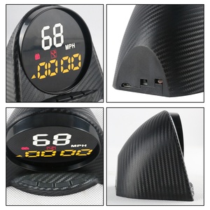 AUTOOL X70 Affichage tête haute GPS pour voiture, système numérique LED d'altitude et d'heure, alarme de survitesse KMH PMH <span class=keywords><strong>HUD</strong></span> - Product Image 2