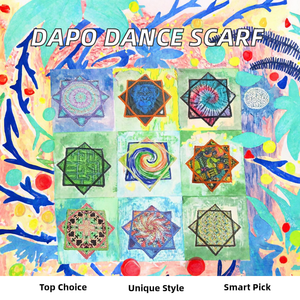 Tessuto <span class=keywords><strong>Dapo</strong></span> Stampato Personalizzato, Forma Quadrata, Misure Personalizzate, Tessuto Sportivo Delicato sulla Pelle in Cotone/Poliestere, Motivo Geometrico - Product Image 2