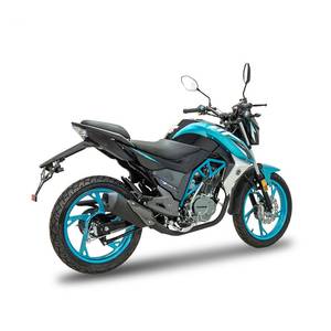 La Motocicleta de Gasolina Grande Más Vendida, la AK150 Azul, es una Motocicleta Urbana para Adultos con un Diseño Colorido y Potente - Product Image 3