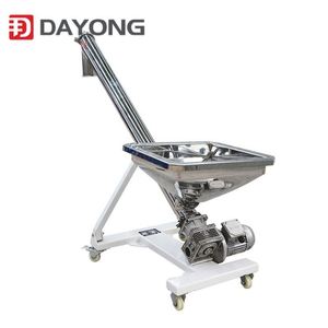 Transportador de tornillo inclinado de acero inoxidable para alimentos en polvo - Product Image 5