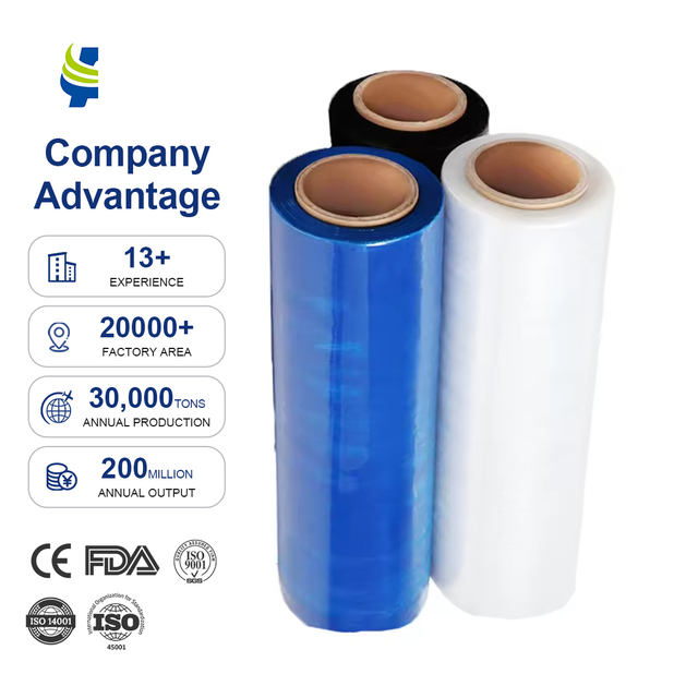 Pangda Clear Cellophane Wrap Roll Thick Cellophane Roll Plastic Film for Packaging Wrapping Packing Film