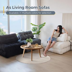 Sofá Cama Plegable Convertible en Oferta, con Almohada y Soporte para la Espalda, para Sala de Estar o Dormitorio - Product Image 4