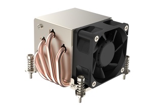ฮีทซิงค์ระบายความร้อนสำหรับเซิร์ฟเวอร์พีซีแบบ 2U จากโรงงาน OEM รองรับ LGA 1700 พร้อมพัดลมระบายความร้อนแบบอากาศ 4 ฮีทไปป์ ไฟ LED สำหรับระบายความร้อนซีพียู คอมพิวเตอร์ พร้อมขั้วต่อ 4 พิน - Product Image 6