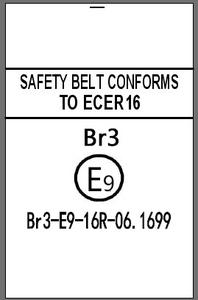 Automobile <strong>seat</strong> safety <strong>belt</strong> <strong>retractable</strong> bus seatbelt forklift F-EUR Adjustable 2 <strong>Point</strong> - Product Image 5