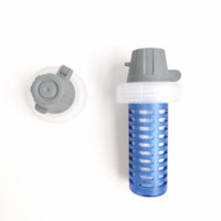 Bouteille souple en TPU pliable personnalisée de 500 ml avec poignée et bouchon pour gel énergétique, gourde d'hydratation pour la course à pied