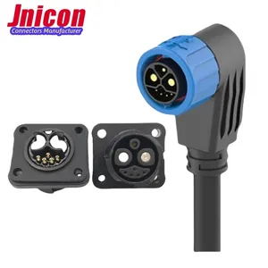Jnicon Group M23 2 Power 1 Grounding 5 Signal power Charging Connector For Battery Clip Cable E-Tricycle E-Motorcycle