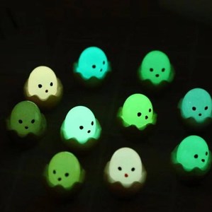 Multicolor Luminous Yellow Duck Cartoon <b>Doll</b> Chicken Ornaments Micro Landscape Resin Creative Jewelry Crafts <b>Accessories</b> Toys - Product Image 6