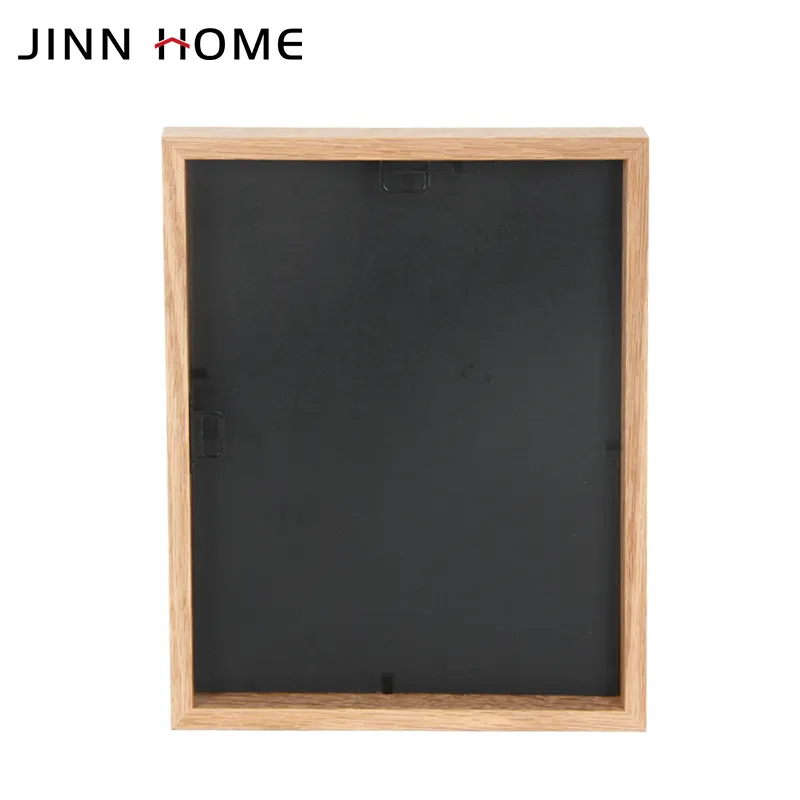 Jinnhome màu hồng khung hình bằng gỗ cho tường hoặc bàn hiển thị khung ảnh trang trí