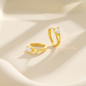 Boucles d'oreilles tendance personnalisées en argent sterling S925 micro-incrustées de zircon et d'opale, bijoux transfrontaliers très demandés - Product Image 3