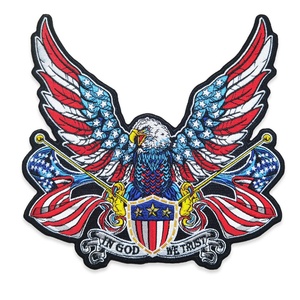 Parches Bordados Personalizados de Gran Tamaño para Ropa, Termoadhesivos o para Coser, Fabricados a Medida - Product Image 1