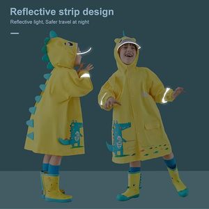 Imperméable pour enfants en dessin animé 3D Veste de pluie pour tout-petits pour garçons et filles - Product Image 5