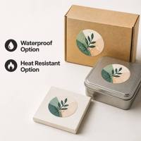 Feuilles d'autocollants découpés sur mesure, imperméables, imprimés UV, autocollants adhésifs pour cadeaux, artisanat, emballage, vente en gros