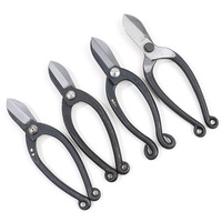 Ciseaux de jardin japonais en acier forgé Outils de fleurs de jardin Ciseaux traditionnels pour bonsaïs