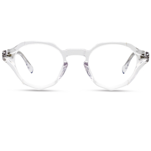 PAUL <span class=keywords><strong>SCOTT</strong></span> Monture optique vintage en acétate fabriquée à la main couleur bonbon modèle 9616 pour lunettes de lecture pour tous les visages - Product Image 5