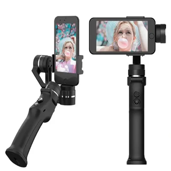 Smart Phone 3-axis stabilizer gimbal / mobile phone gimbal 3 axis stabilize / 3 axis gimbal stabilizer cellphone