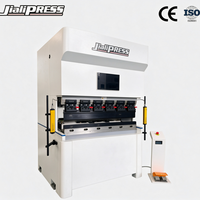 Prensa Plegadora Eléctrica de Doble Servo de 50T y 1250mm, de Bajo Consumo y Mantenimiento, Compacta, para Fabricación de Chapa de Acero al Carbono