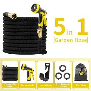 Carretes de Manguera de Jardín Extensibles, Ligeros y Duraderos Jade Hill con Características Anticorrosivas y Antiabrasión, Tubo Interior de Látex Flexible - Product Image 2