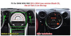 Krando 9 "navegación Android para BMW <span class=keywords><strong>Mini</strong></span> Cooper R55 R56 R60 <span class=keywords><strong>2007</strong></span> - 2014 unidad principal estéreo de coche compatible con Carplay inalámbrico 4G WIFI - Product Image 4