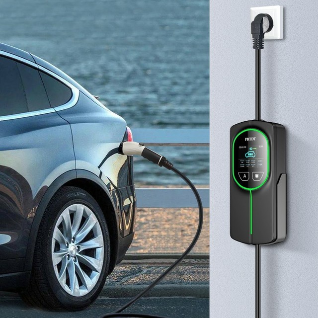 3KW Ev Type 2 Fast Charger Ac Electric Vehicle Car Battery Charger