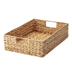 High Quality Water Hyacinth Basket Storage Bag For Export Seagrass Cheap Price Hot Selling from Viet Nam Unlimited Access