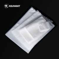Sac plastique pour aliments de mer, crevettes et poissons glacée, emballage sous vide, matériel de qualité alimentaire, unités