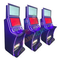 Qianmen Prix réduit Direct usine Cabinet de machine de jeu de compétences en métal à double écran de 21,5 pouces pour machine de jeu de compétences IGS Borden