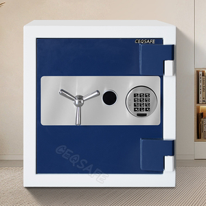 CEQSAFE Heavy-Duty Fireproof & Theft-<b>Proof</b> Safe with Fingerprint & Key Lock 2 Hours <b>Fire</b> Resistance for Home Hotel Office - Product Image 2